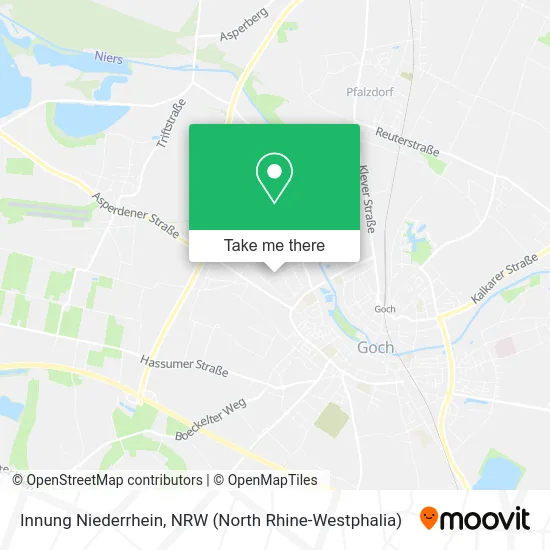 Карта Innung Niederrhein