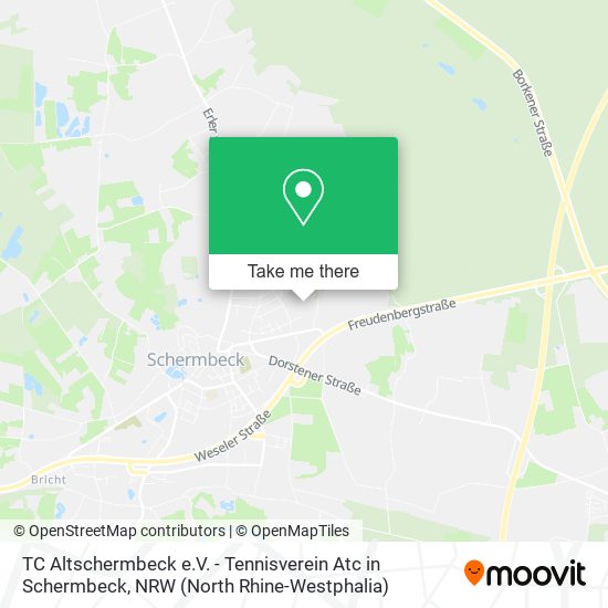 TC Altschermbeck e.V. - Tennisverein Atc in Schermbeck map