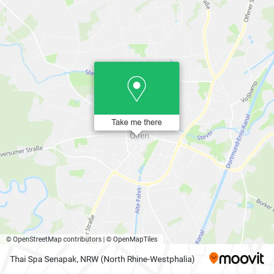 Карта Thai Spa Senapak