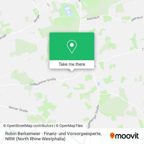 Robin Berkemeier - Finanz- und Vorsorgeexperte map