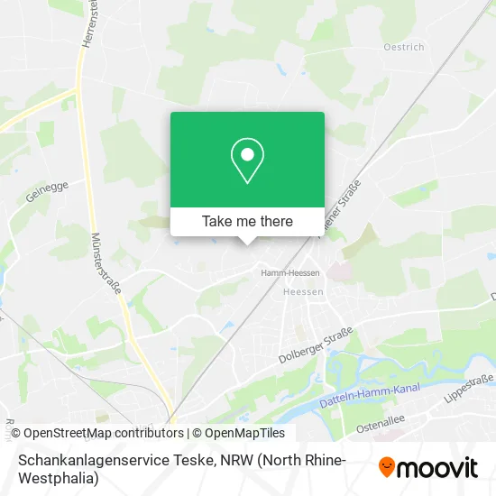 Карта Schankanlagenservice Teske