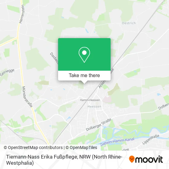 Карта Tiemann-Nass Erika Fußpflege