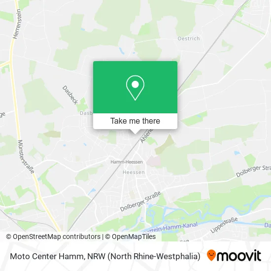 Карта Moto Center Hamm