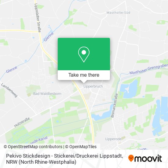 Pekivo Stickdesign - Stickerei / Druckerei Lippstadt map