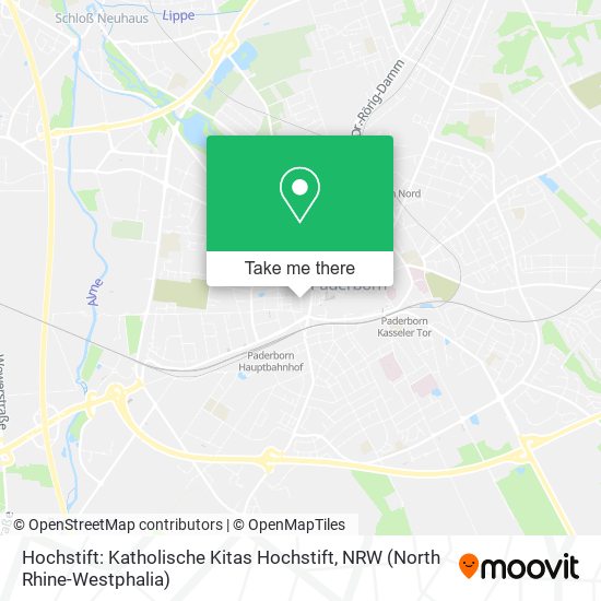 Hochstift: Katholische Kitas Hochstift map