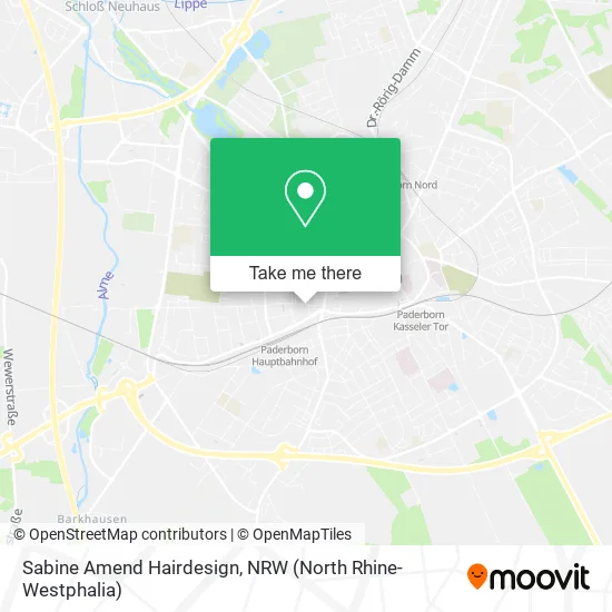 Карта Sabine Amend Hairdesign