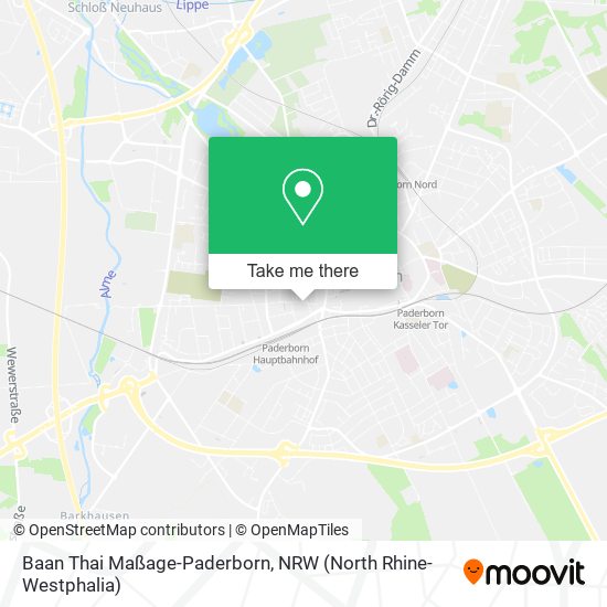 Baan Thai Maßage-Paderborn map