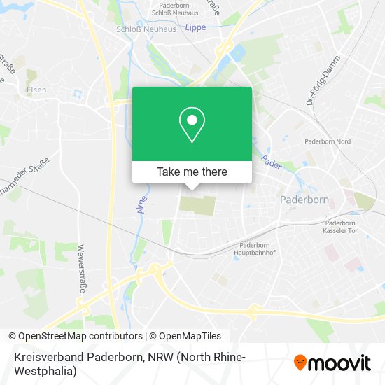 Kreisverband Paderborn map