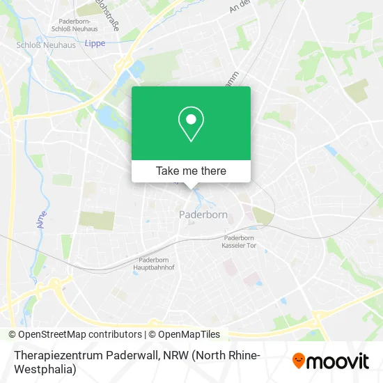 Карта Therapiezentrum Paderwall