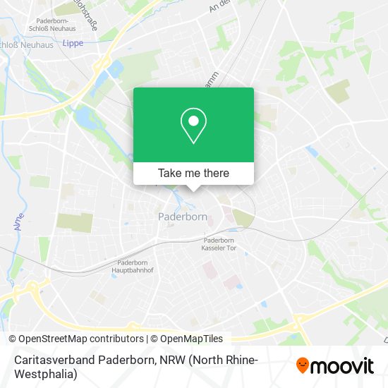 Caritasverband Paderborn map