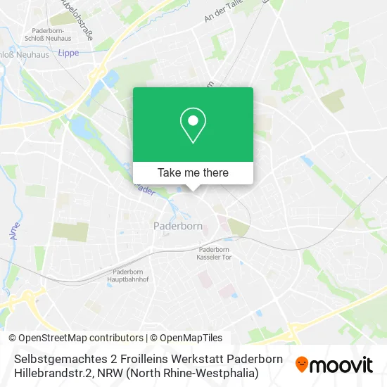 Карта Selbstgemachtes 2 Froilleins Werkstatt Paderborn Hillebrandstr.2