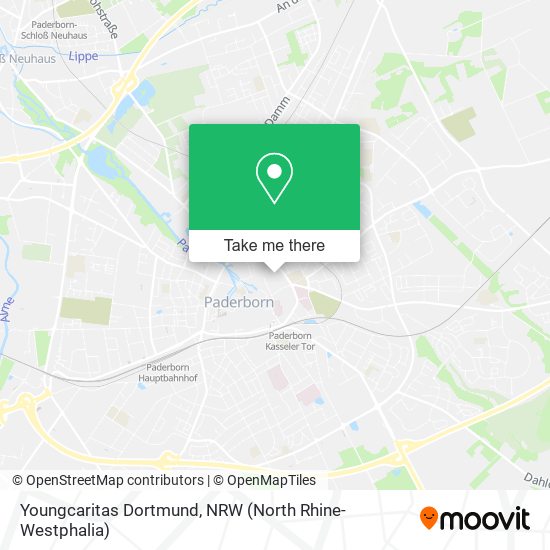 Youngcaritas Dortmund map