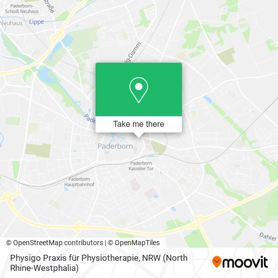 Карта Physigo Praxis für Physiotherapie