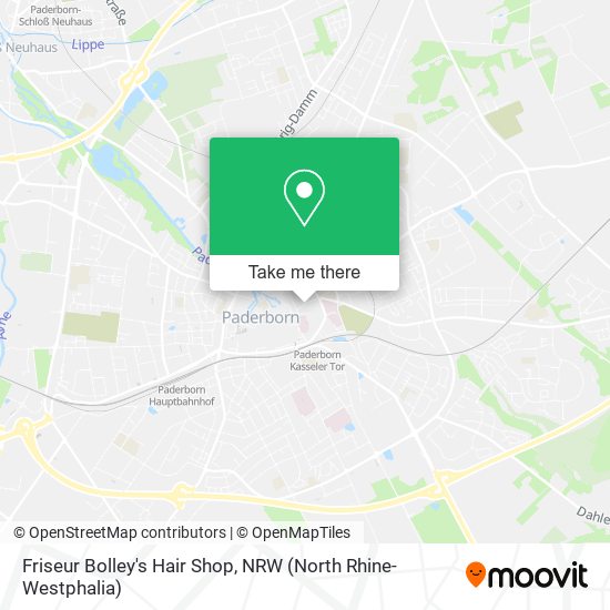 Friseur Bolley's Hair Shop map