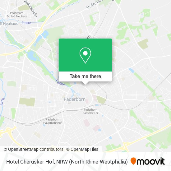 Hotel Cherusker Hof map