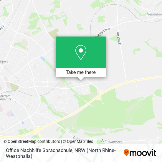 Office Nachhilfe Sprachschule map