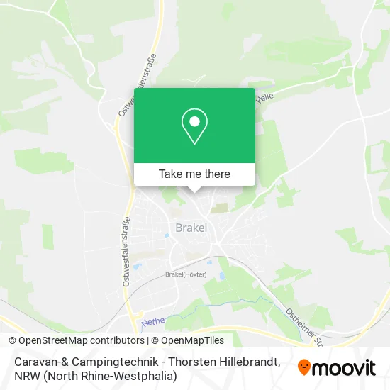 Карта Caravan-& Campingtechnik - Thorsten Hillebrandt