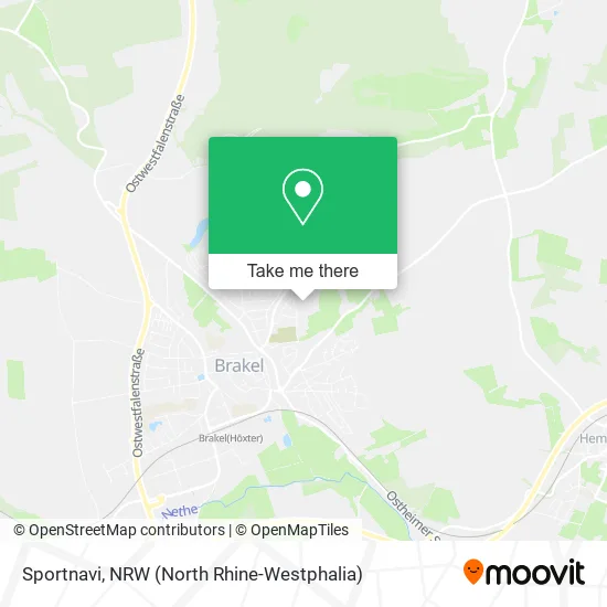 Sportnavi map