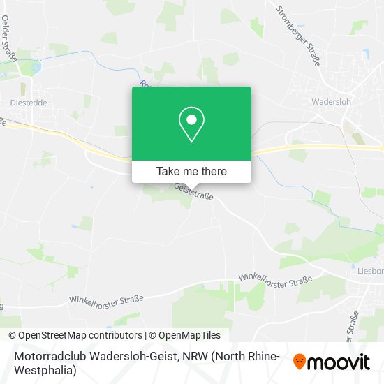 Motorradclub Wadersloh-Geist map