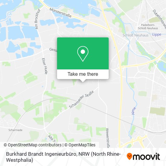 Burkhard Brandt Ingenieurbüro map