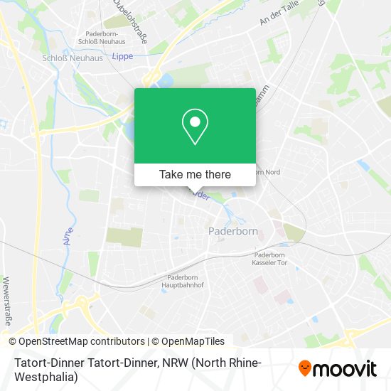 Tatort-Dinner Tatort-Dinner map