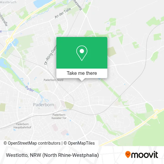 Westlotto map