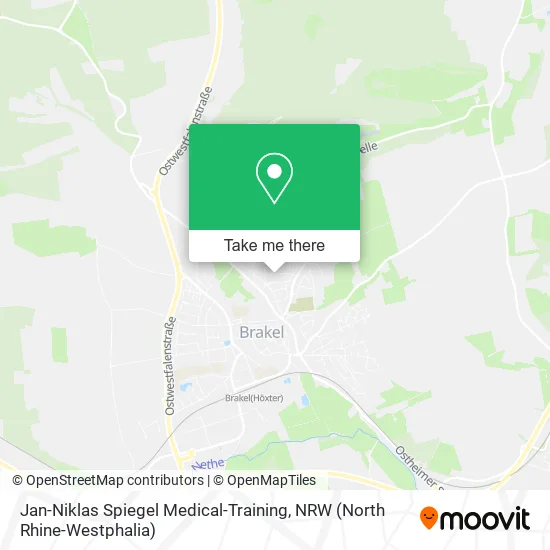 Карта Jan-Niklas Spiegel Medical-Training