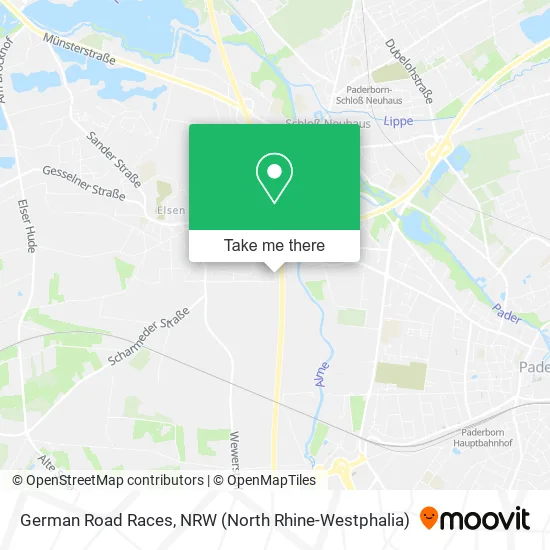 Карта German Road Races