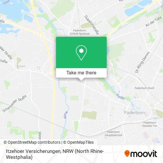 Карта Itzehoer Versicherungen