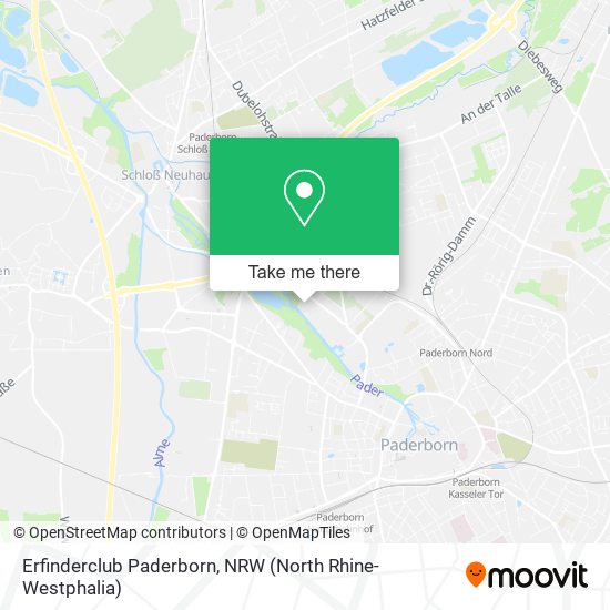 Erfinderclub Paderborn map
