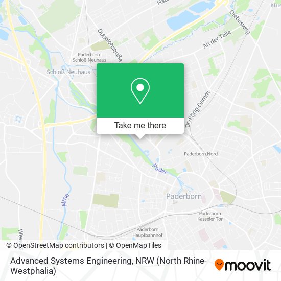 Advanced Systems Engineering map