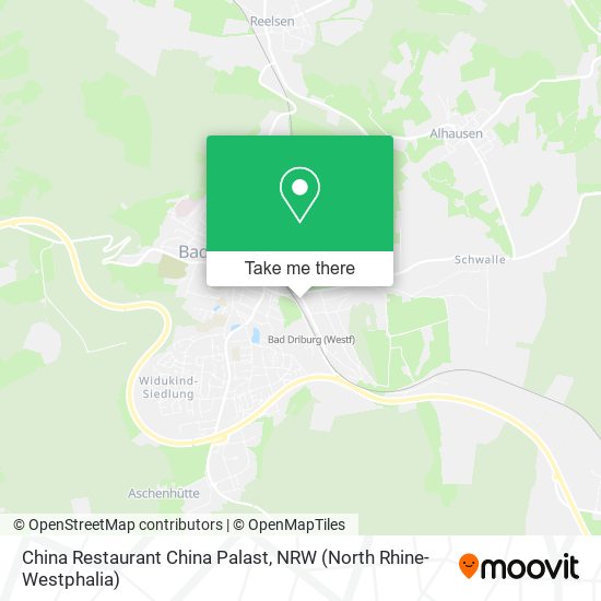 China Restaurant China Palast map