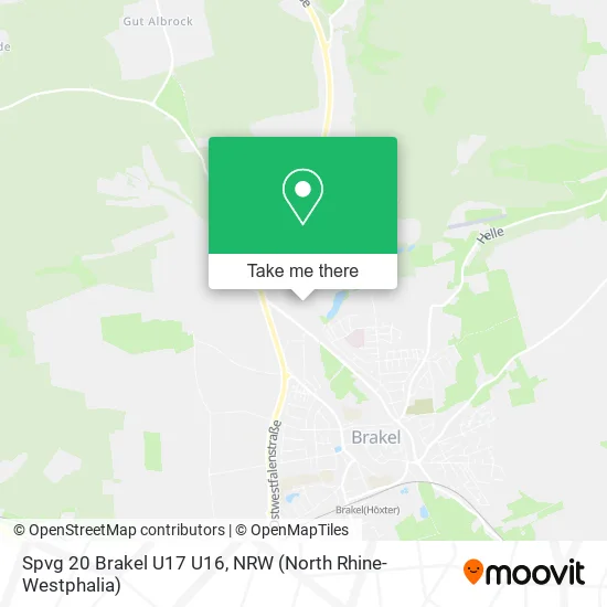 Карта Spvg 20 Brakel U17 U16