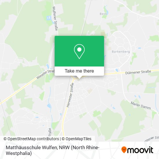 Matthäusschule Wulfen map