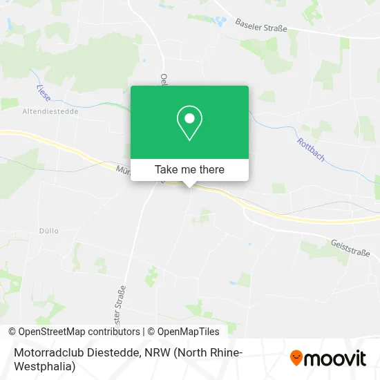 Motorradclub Diestedde map