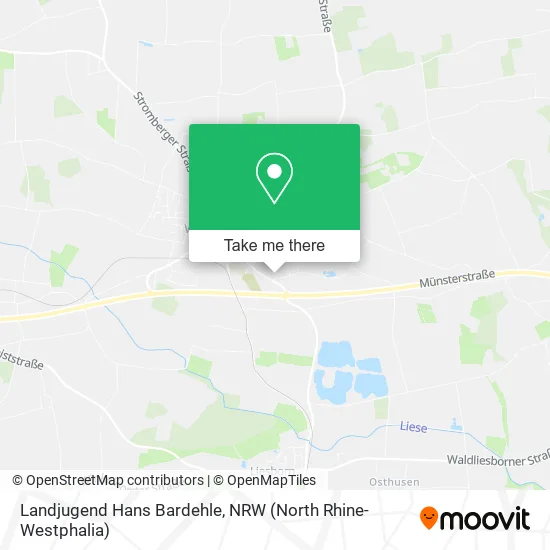 Карта Landjugend Hans Bardehle