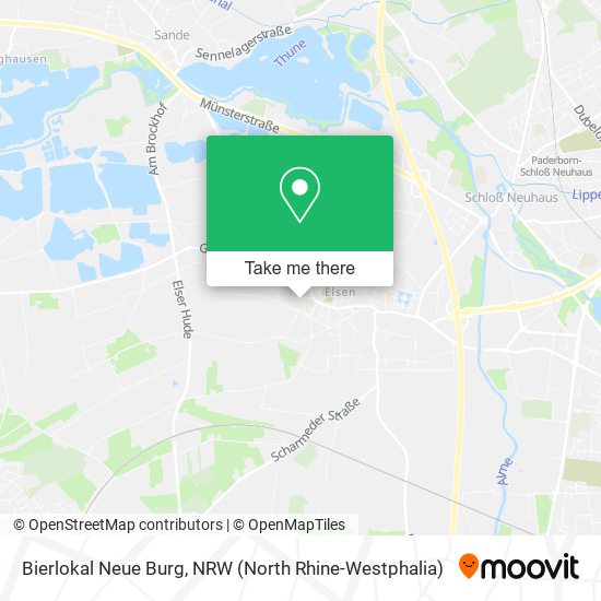 Bierlokal Neue Burg map