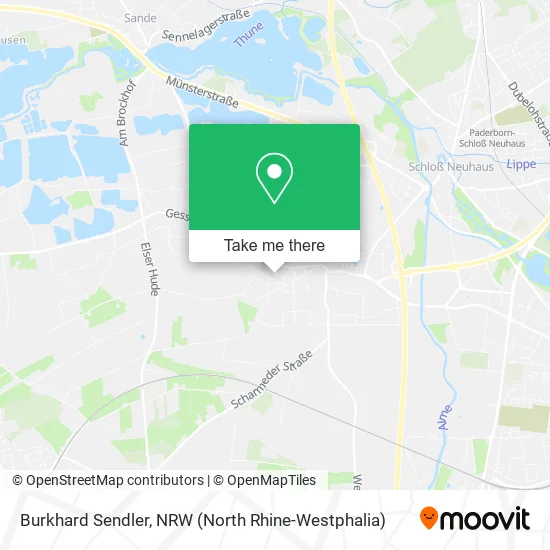 Карта Burkhard Sendler