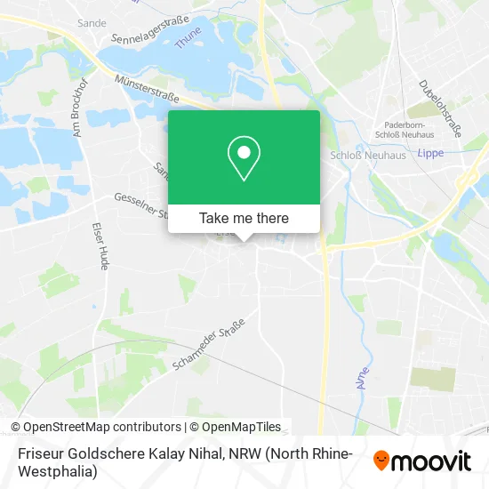 Карта Friseur Goldschere Kalay Nihal