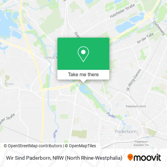 Карта Wir Sind Paderborn