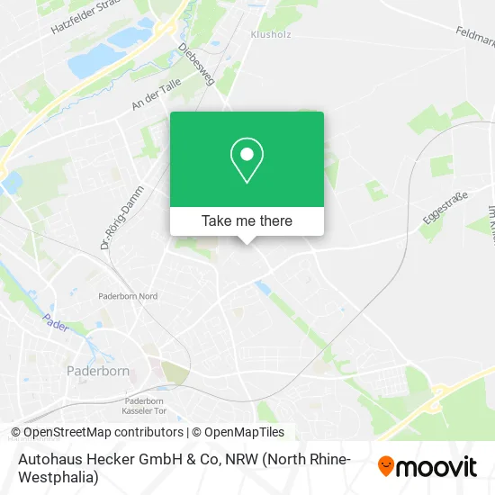 Карта Autohaus Hecker GmbH & Co
