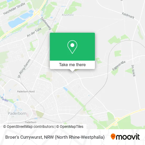 Карта Broer's Currywurst