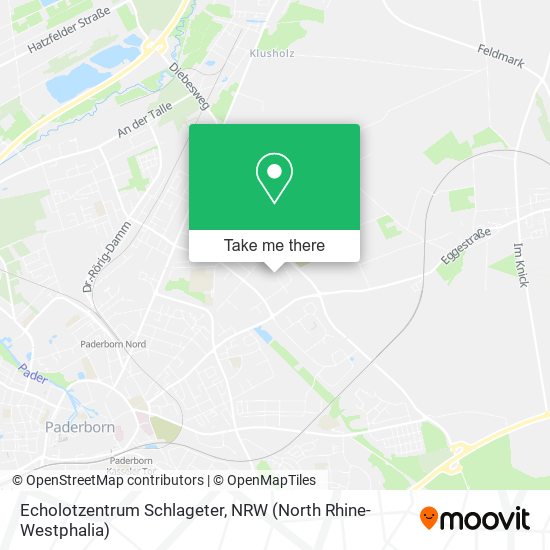 Echolotzentrum Schlageter map