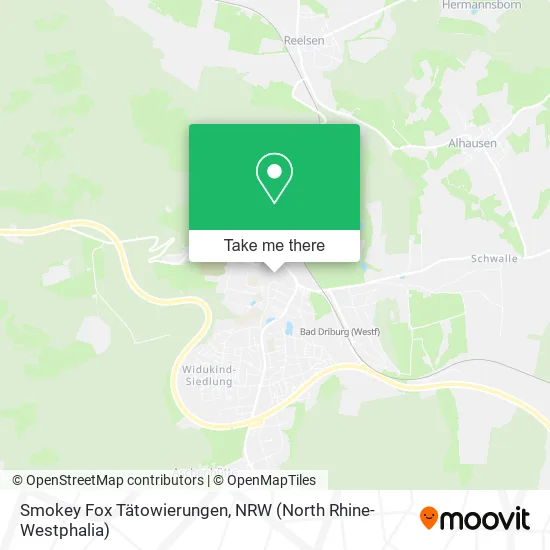 Карта Smokey Fox Tätowierungen