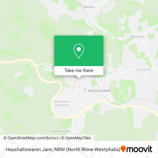 Карта Haushaltswaren Jann