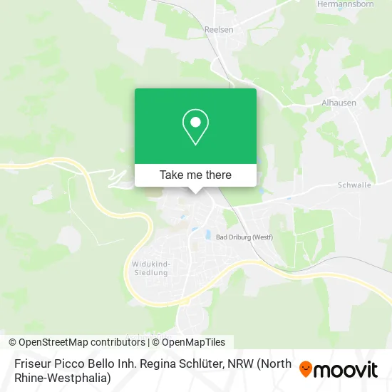 Карта Friseur Picco Bello Inh. Regina Schlüter