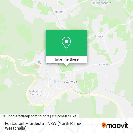 Restaurant Pferdestall map