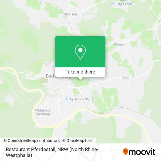 Карта Restaurant Pferdestall