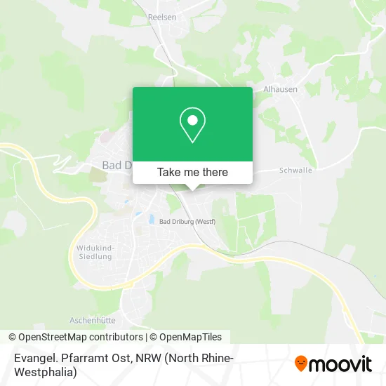Карта Evangel. Pfarramt Ost