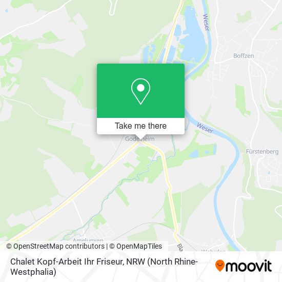 Chalet Kopf-Arbeit Ihr Friseur map